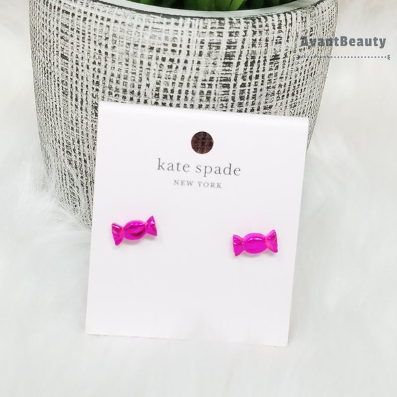 kate spade candy shop pink earrings new - Picture 2 of 6